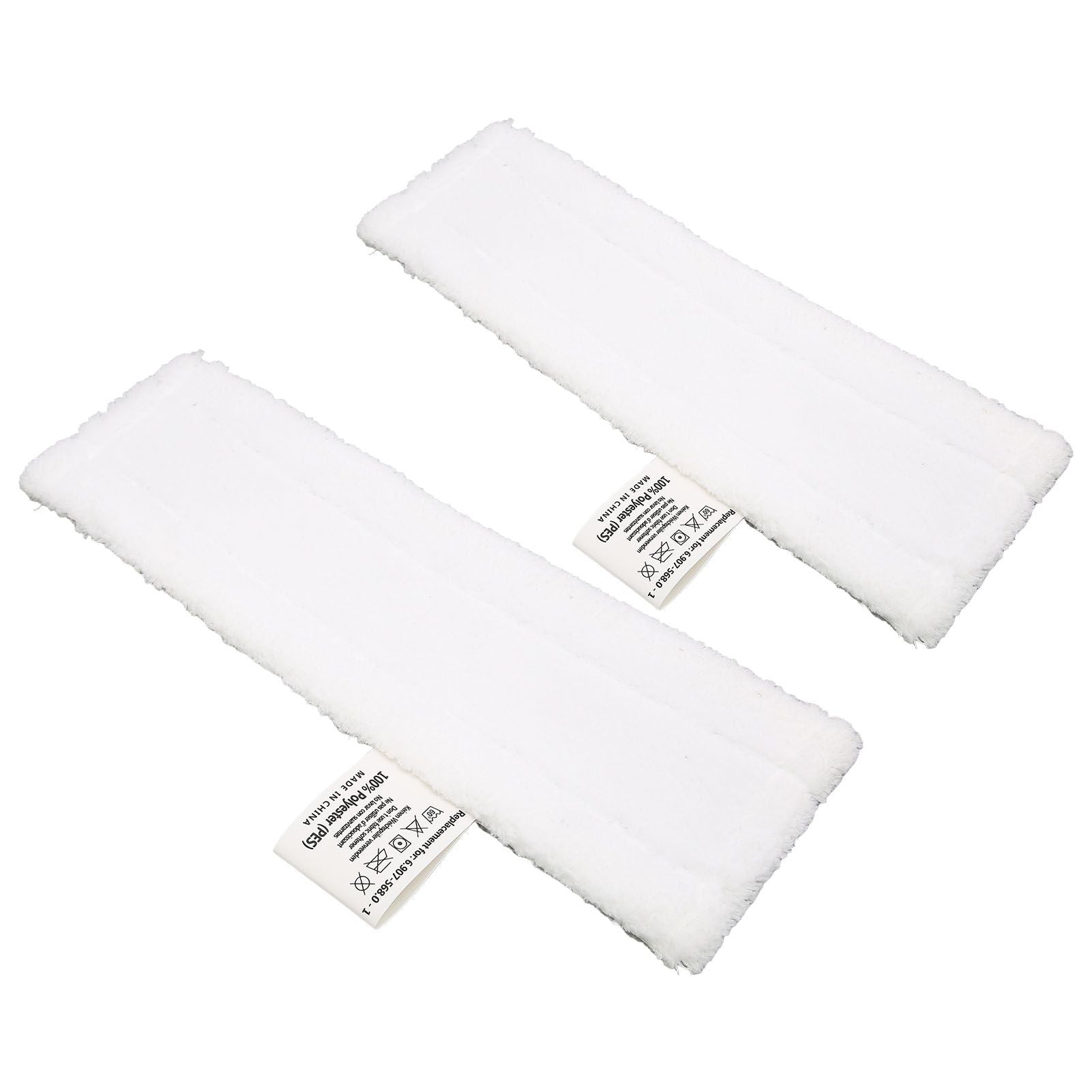 2PCS Steam Cleaner Pads Appliable for Karcher SC1 SC2 SC3 SC4 SC5 Replacement Pads for Floor Steam Cleaner