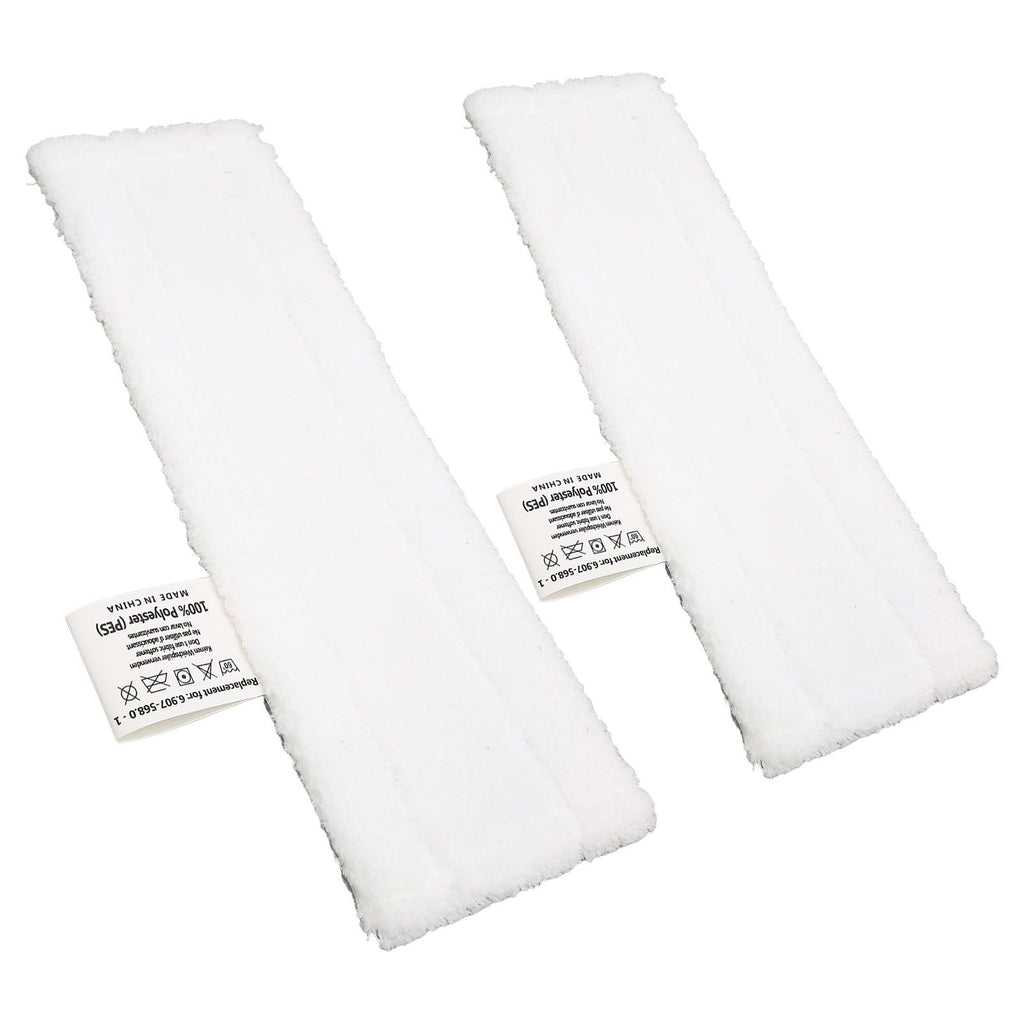 2PCS Steam Cleaner Pads Appliable for Karcher SC1 SC2 SC3 SC4 SC5 Replacement Pads for Floor Steam Cleaner