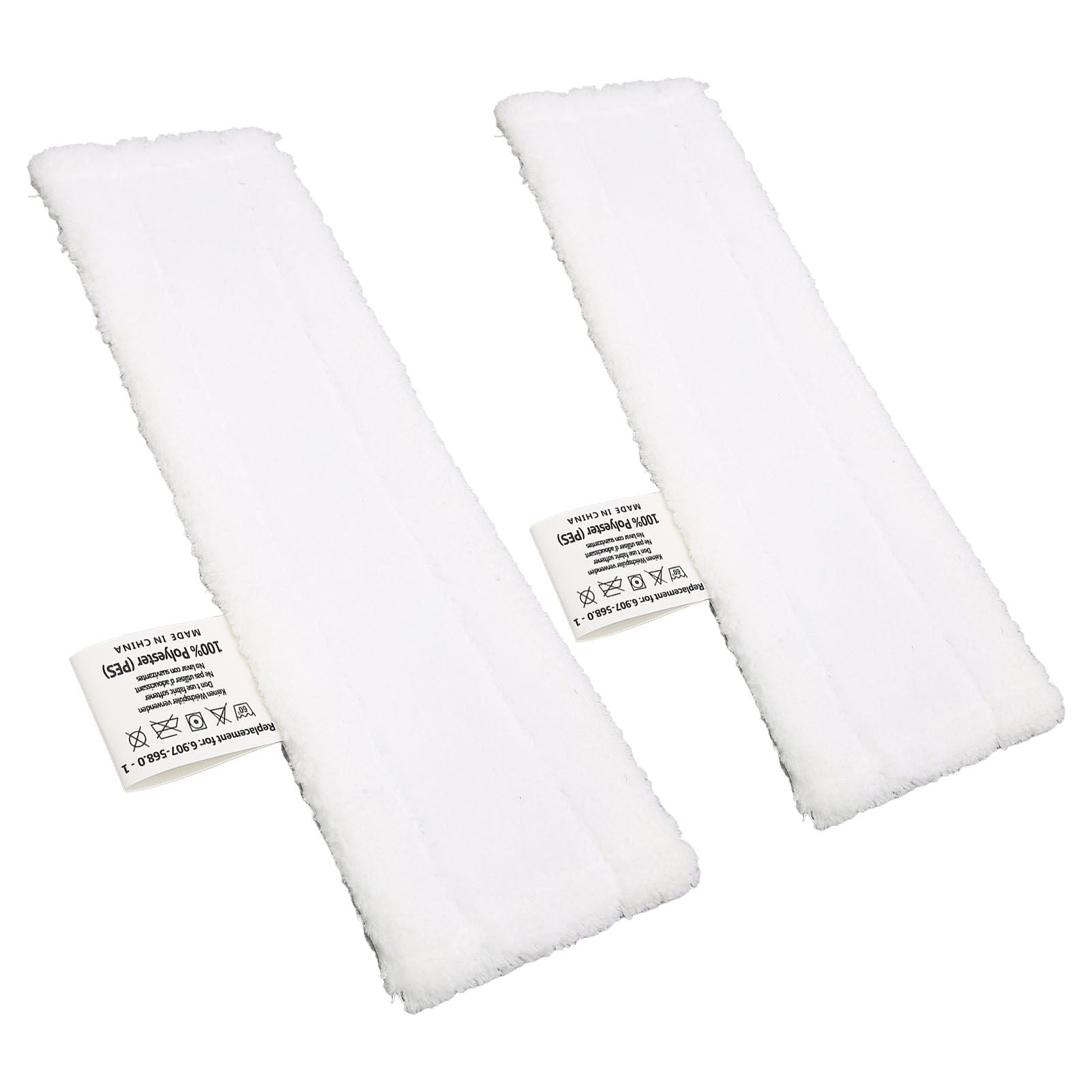 2PCS Steam Cleaner Pads Appliable for Karcher SC1 SC2 SC3 SC4 SC5 Replacement Pads for Floor Steam Cleaner