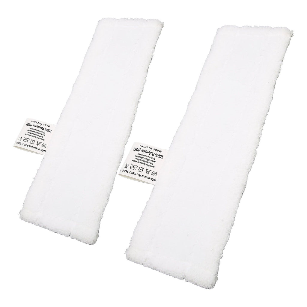 2PCS Steam Cleaner Pads Appliable for Karcher SC1 SC2 SC3 SC4 SC5 Replacement Pads for Floor Steam Cleaner