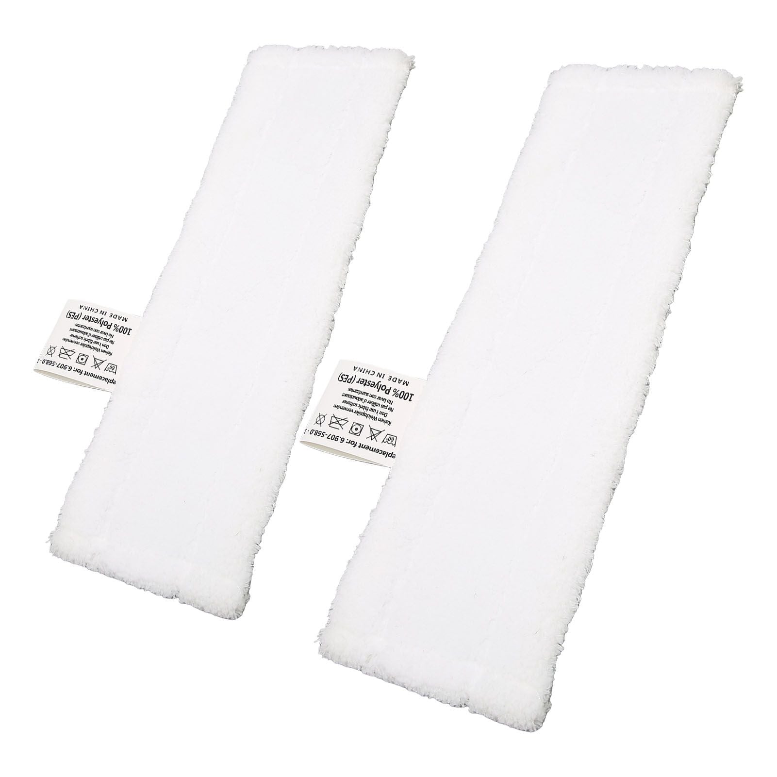 2PCS Steam Cleaner Pads Appliable for Karcher SC1 SC2 SC3 SC4 SC5 Replacement Pads for Floor Steam Cleaner