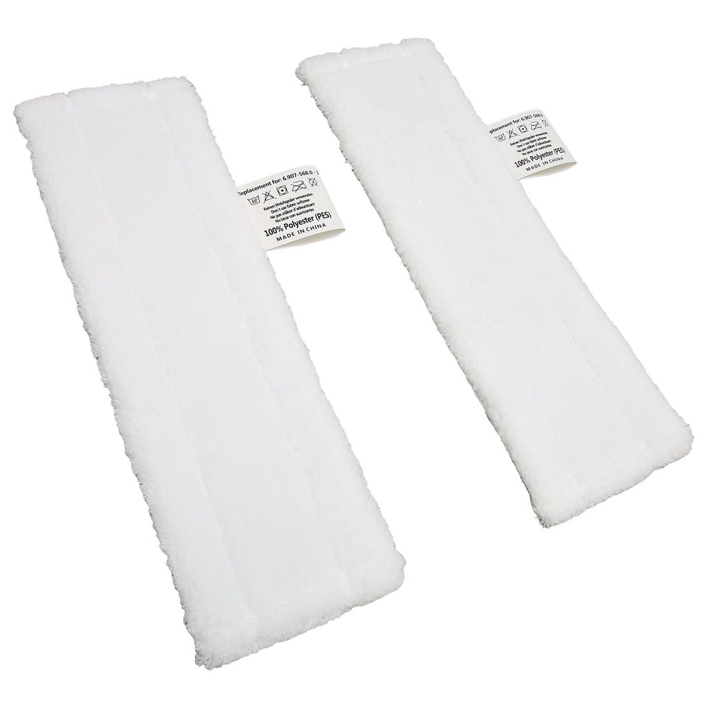 2PCS Steam Cleaner Pads Appliable for Karcher SC1 SC2 SC3 SC4 SC5 Replacement Pads for Floor Steam Cleaner