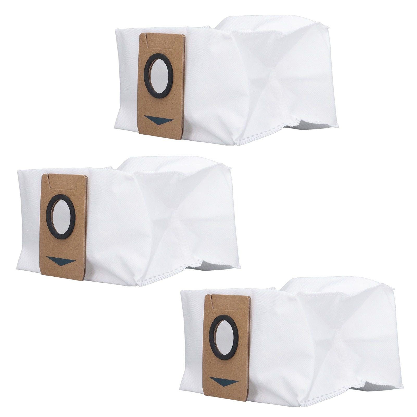 3Pcs Vacuum Cleaner Dust Bag Non Woven Disposable Sweeper Storage Garbage Bag Replacement for DEEBOT X1 OMNI