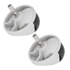 2pcs Robot Sweeper Universal Caster Front Wheel Replacement for Xiaomi 1S S50 T4 T7