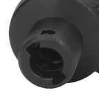 Steam Cleaner Round Brush Black Hard Bristles Cleaning Brush Replacement with Scraper for Karcher SC1 SC2 SC3