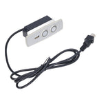 Recliner Remote Professional Electric Lift Sofa Recliner Hand Control Switch 2 Button 5 Pin with USB Phone Charger 12‑29V