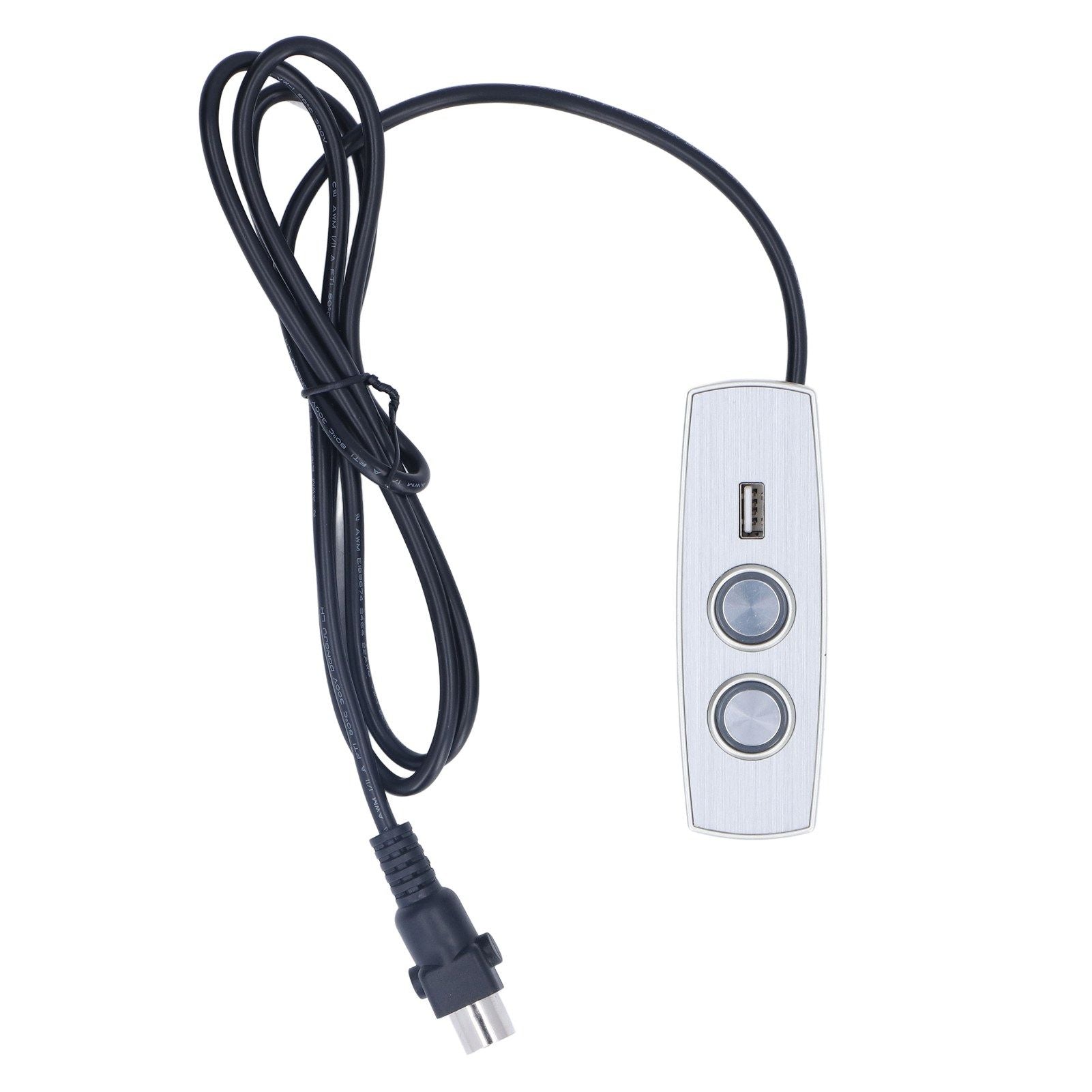 Recliner Remote Professional Electric Lift Sofa Recliner Hand Control Switch 2 Button 5 Pin with USB Phone Charger 12‑29V