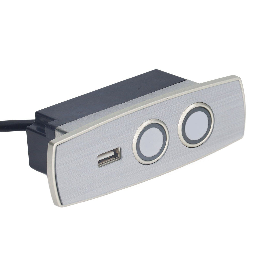 Recliner Remote Professional Electric Lift Sofa Recliner Hand Control Switch 2 Button 5 Pin with USB Phone Charger 12‑29V