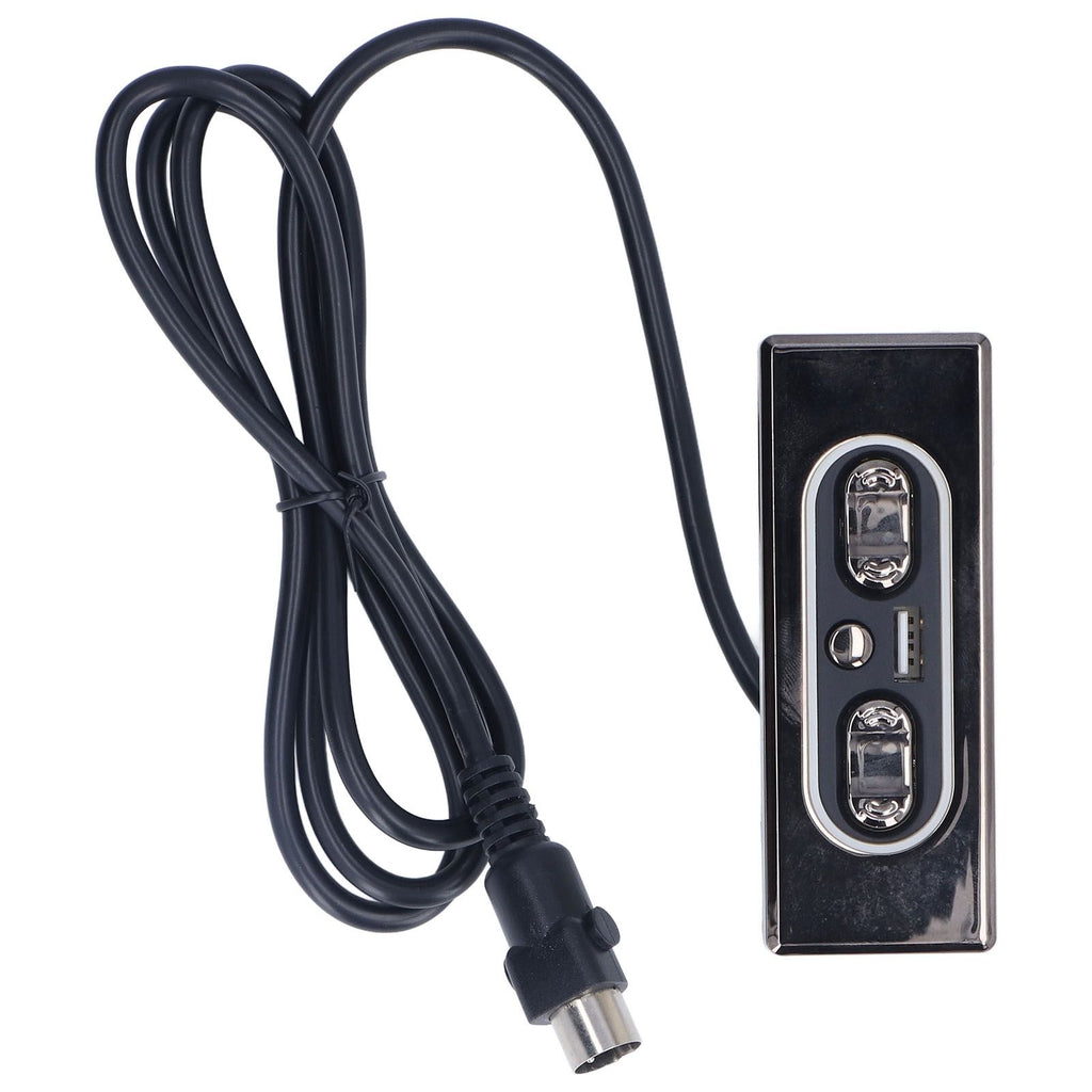 Recliner Switch Electric Sofa Recliner 5 Buttons Hand Control DC Push Rod Motor Lift Switch 29V with USB Charging Port