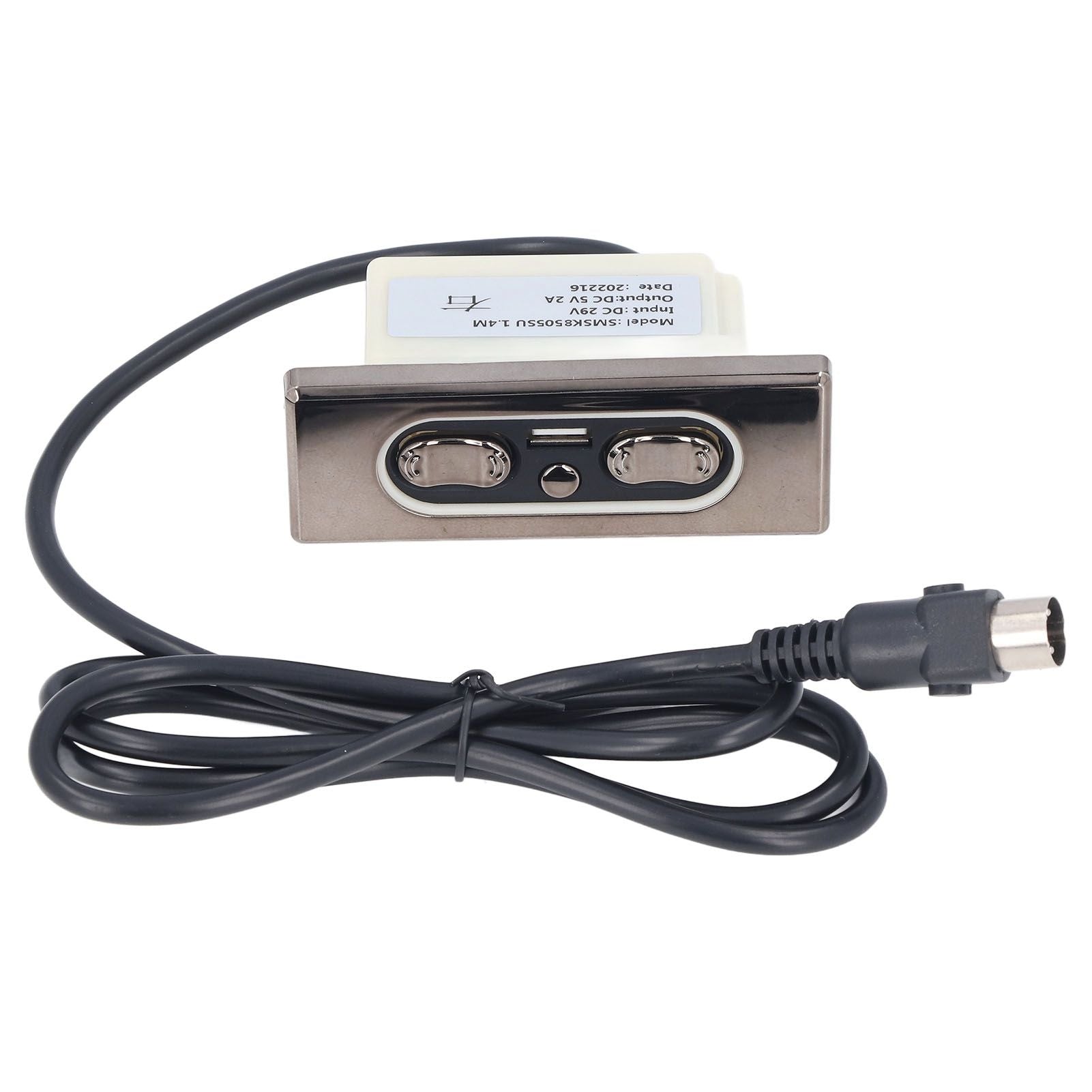 Recliner Switch Electric Sofa Recliner 5 Buttons Hand Control DC Push Rod Motor Lift Switch 29V with USB Charging Port