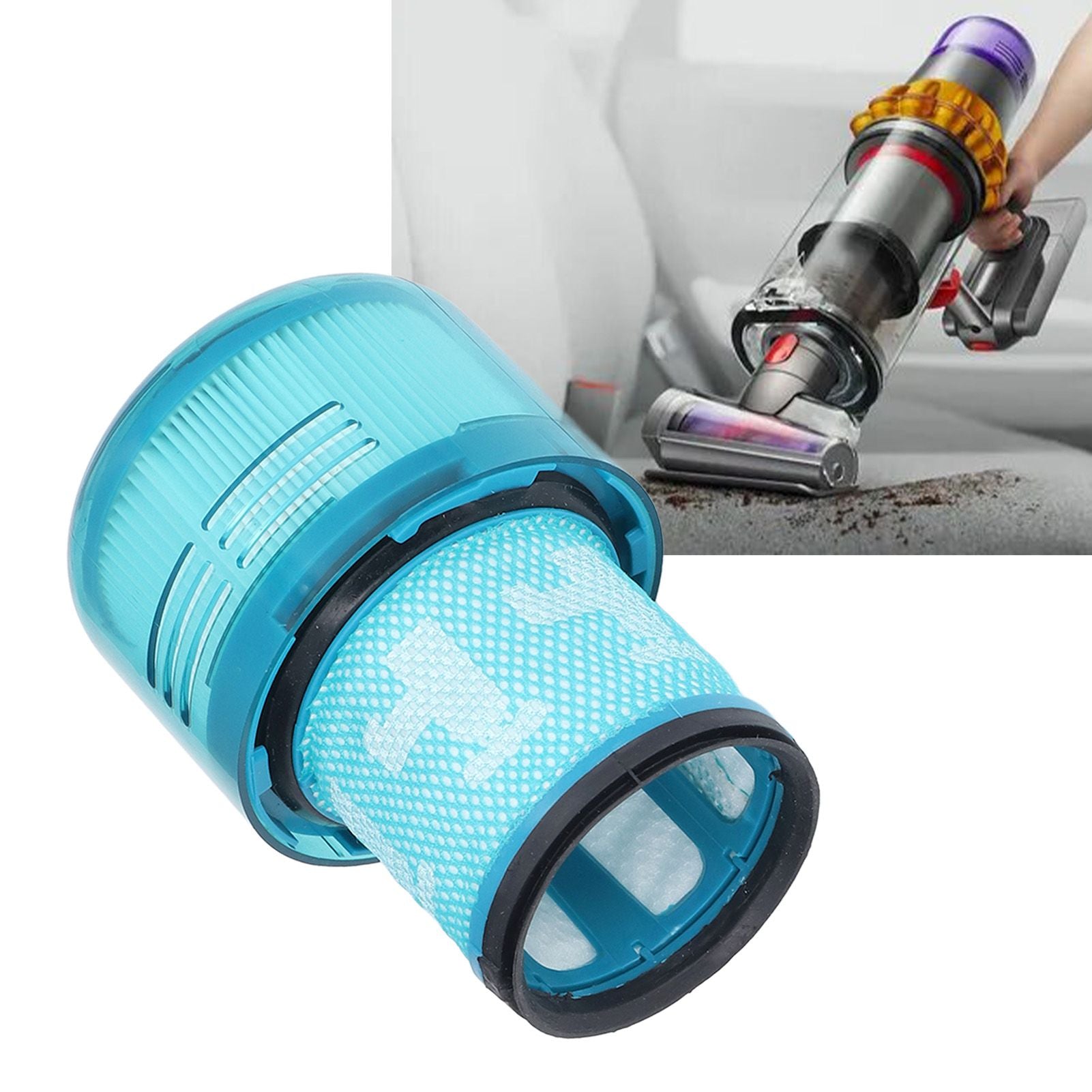Vacuum Cleaner Filters Washable Reusable Vacuum Filter Replacement for V11 V15 SV14