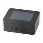 Portable Carbon Dioxide Detector USB Charging Temperature and Humidity Tester with Color Screen Display for Home Black