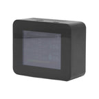 Portable Carbon Dioxide Detector USB Charging Temperature and Humidity Tester with Color Screen Display for Home Black