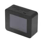 Portable Carbon Dioxide Detector USB Charging Temperature and Humidity Tester with Color Screen Display for Home Black