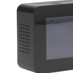 Portable Carbon Dioxide Detector USB Charging Temperature and Humidity Tester with Color Screen Display for Home Black