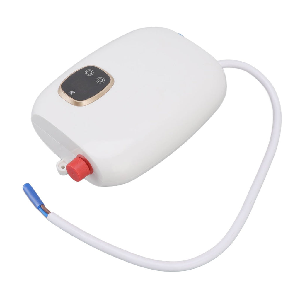 5500W Small Electric Instant Hot Water Heater with Digital Touch Screen Smart Thermostat Water Heater 220V