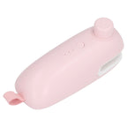 Heat Bag Sealer USB Charging Cutter Sealing Cutting Machine Tool for Better Storage Pink