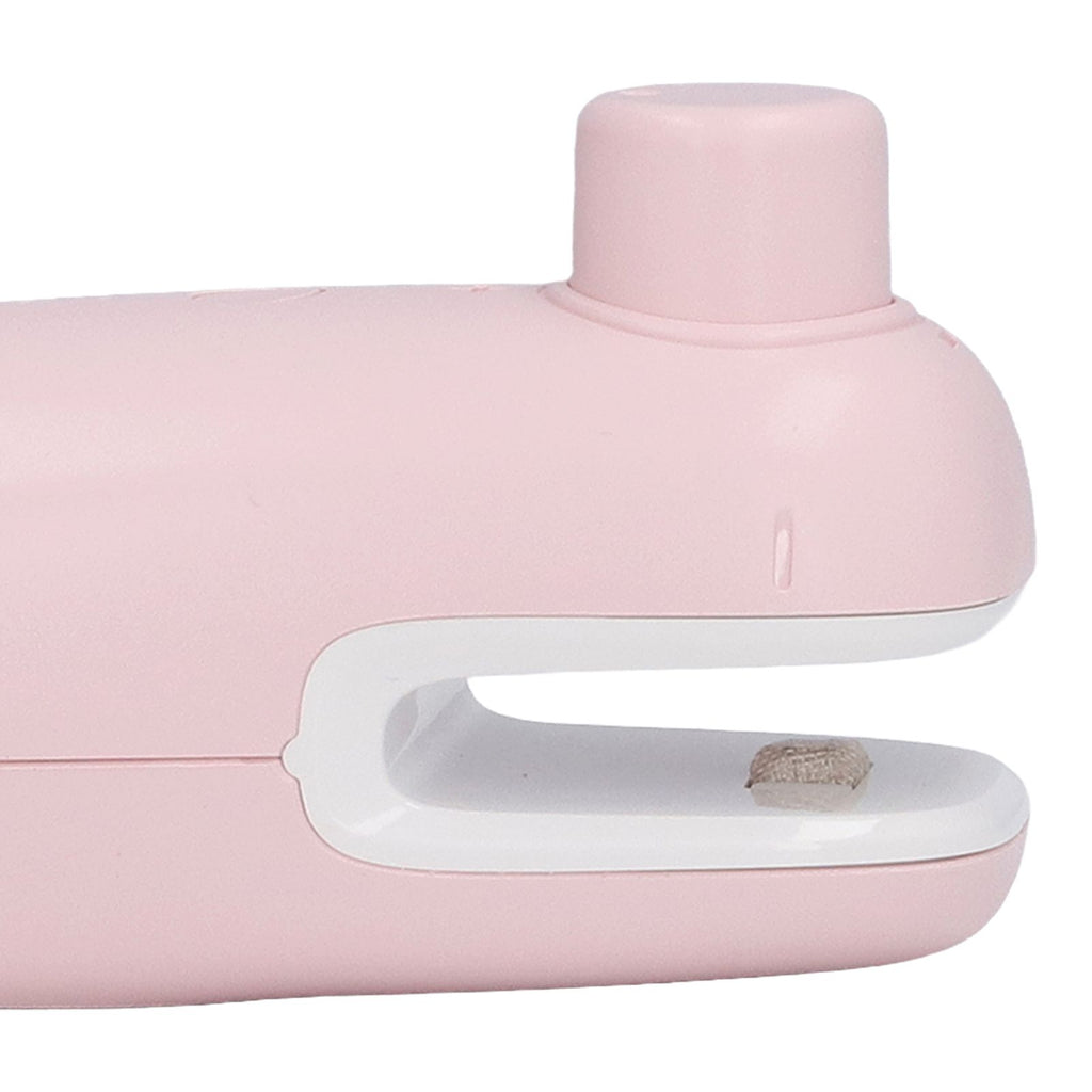 Heat Bag Sealer USB Charging Cutter Sealing Cutting Machine Tool for Better Storage Pink