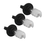 15Pcs Beer Tap Plug Brush 304 Stainless Steel ABS Beer Faucet Tap Cleaning Brush Plug For Kitchen Bar
