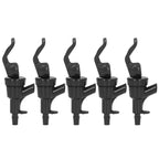 5Pcs Beer Tap Brewing Barrel Faucet ABS 20PSI 1/4in Bard Connector 3/16in Outlet Set Kit