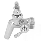 Beer Flow Control Faucet Stainless Steel Beer Tap with Dust Cover Handle for Homebrewing