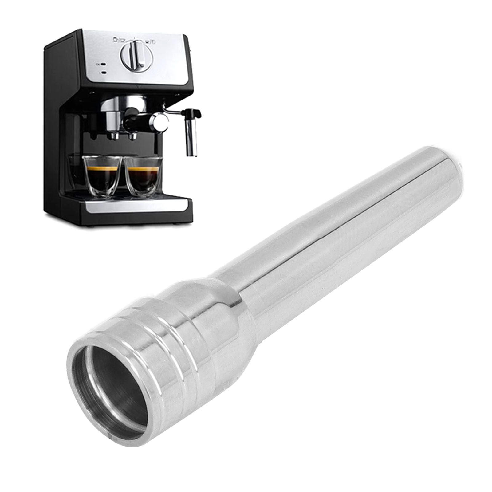 Coffee Machine Steam Nozzle Foam Maker Stainless Steel for Delonghi Dedica EC680 685 ECP3420