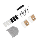 Floor Sweeper Accessories Set Easy to Change Soft Strong Water Absorption Replacement Parts for VIOMI S9