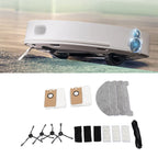 Floor Sweeper Accessories Set Easy to Change Soft Strong Water Absorption Replacement Parts for VIOMI S9