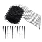 Reusable Plastic Drain Gutter Guard Mesh Protector Outdoor Anti Clogging Leaf Debris Protective Net 600x15cm