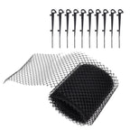 Reusable Plastic Drain Gutter Guard Mesh Protector Outdoor Anti Clogging Leaf Debris Protective Net 600x15cm