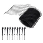 Reusable Plastic Drain Gutter Guard Mesh Protector Outdoor Anti Clogging Leaf Debris Protective Net 600x15cm