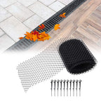 Reusable Plastic Drain Gutter Guard Mesh Protector Outdoor Anti Clogging Leaf Debris Protective Net 600x15cm