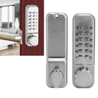 Digit Password Lock Zinc Alloy Coded Door Lock Waterproof Keyless Door Lock for Home Office