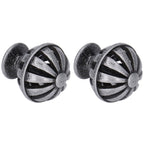 2Set Cabinet Knob Birdcage Hollow Closet Drawer Knob Zinc Alloy Wardrobe Knob for Home Decoration366 Birdcag Antique Silver