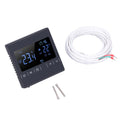 Touch Screen Thermostat Dual Temperature Control 16A Electric Floor Heating Thermoregulator AC85V‑240V