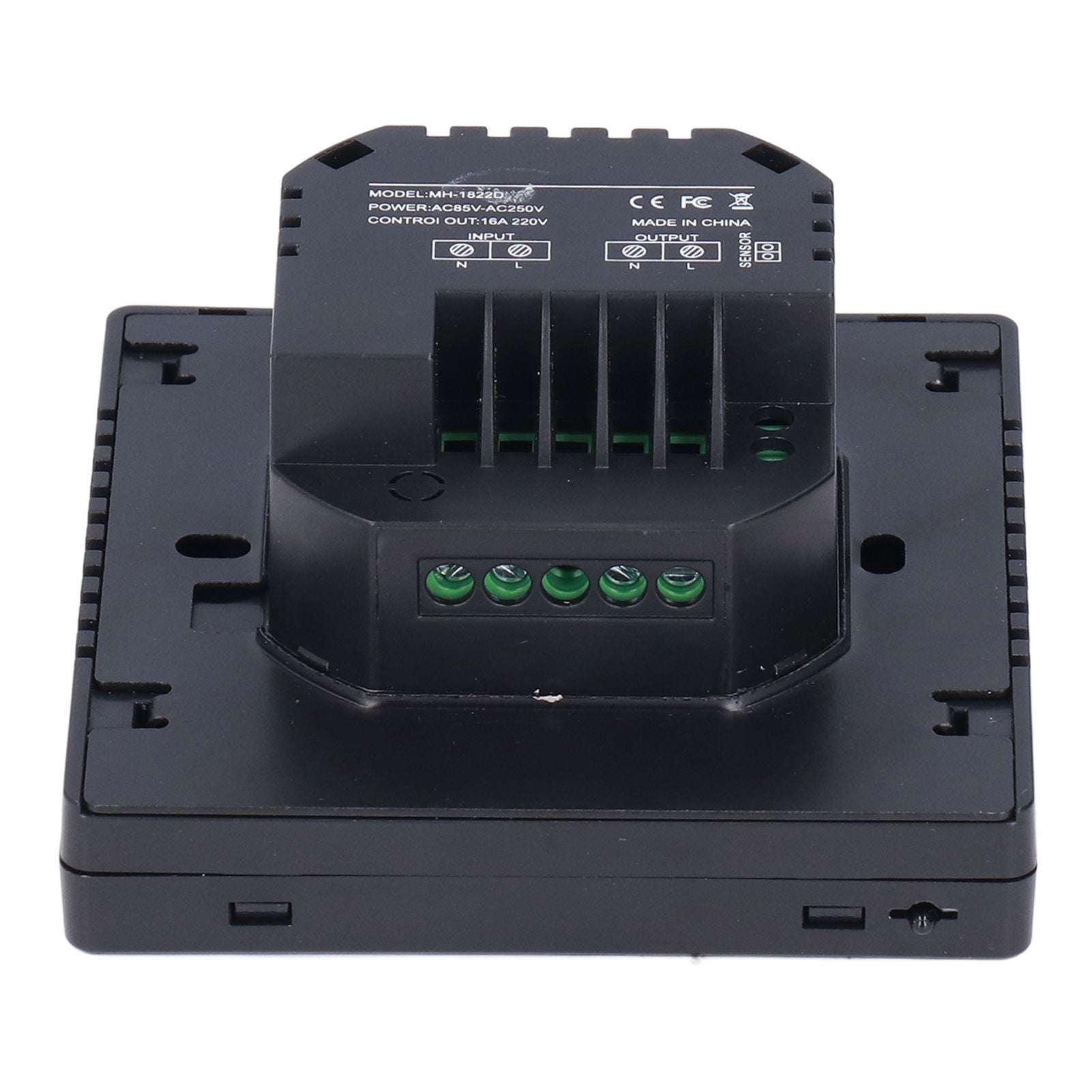 Touch Screen Thermostat Dual Temperature Control 16A Electric Floor Heating Thermoregulator AC85V‑240V