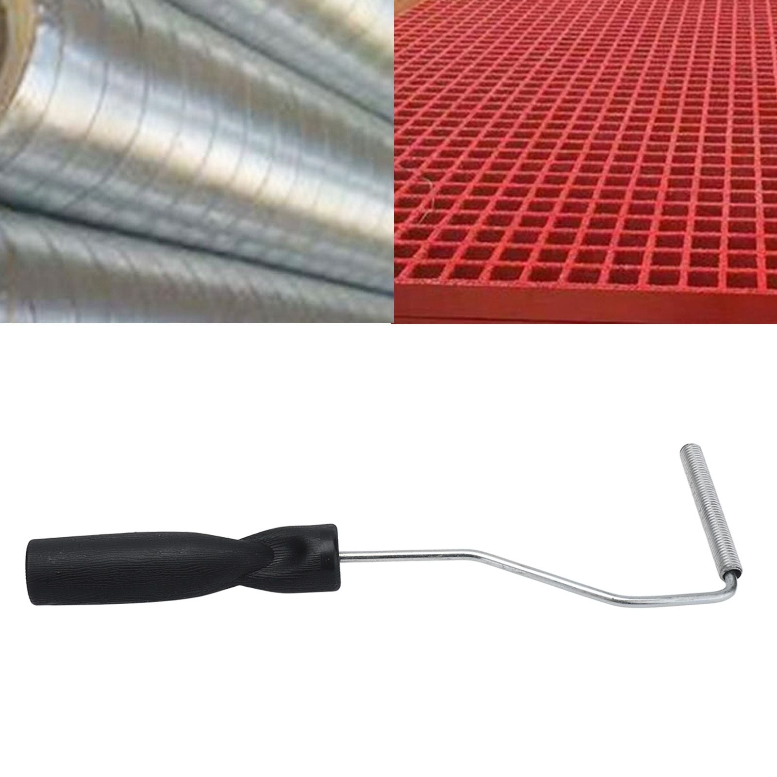 Diameter 10x75mm Fiberglass Laminating Bubble Roller Bubble Paddle Tool for Industrial Fiberglass