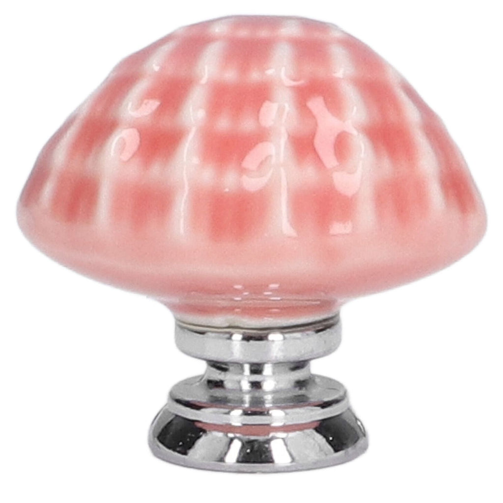 2 Set Drawer Knobs Pull Handles Ceramics Cabinet Decorative Knobs with Plate for Kitchen Bathroom Office Decoration1088D Shell