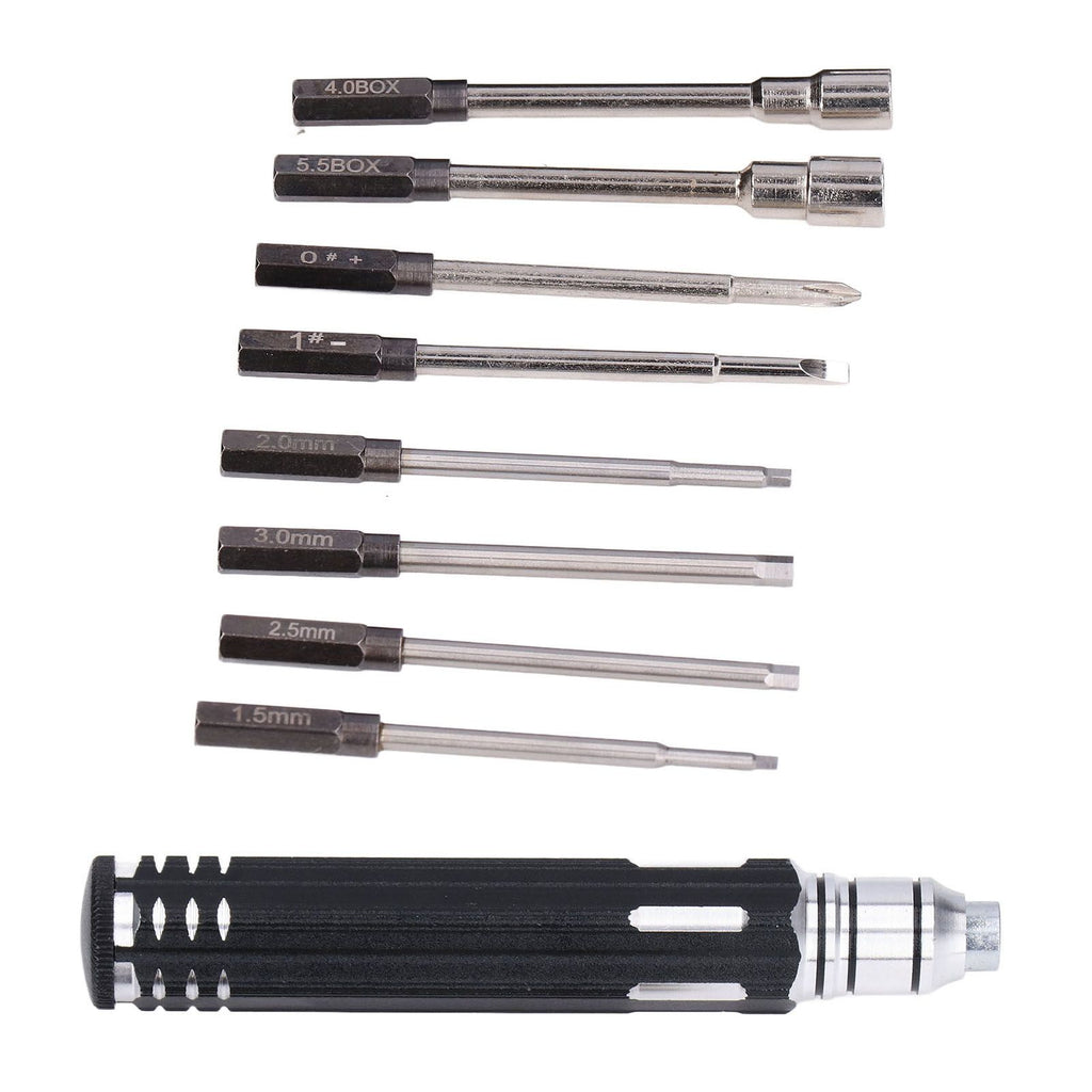 Screwdriver Set High Strength Simple Practical Design 8 in 1 Household Maintenance Tools