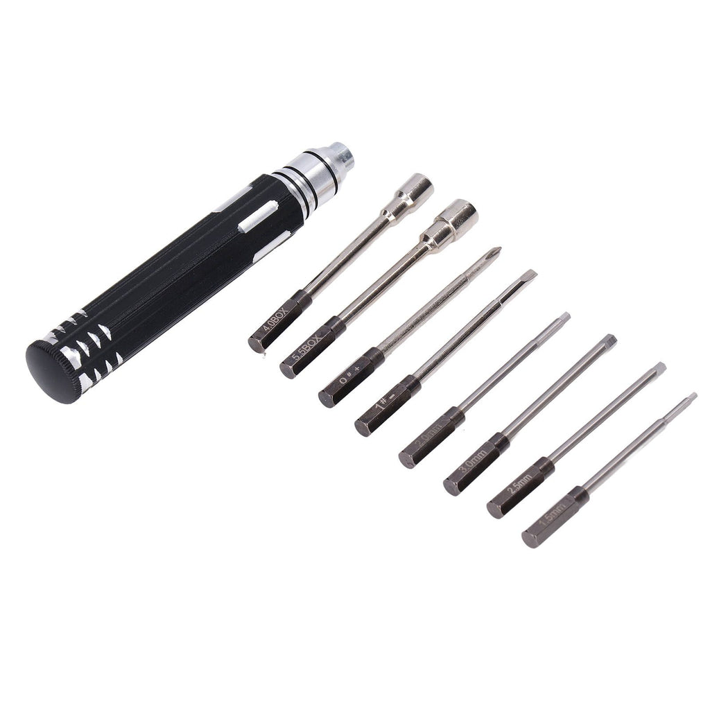 Screwdriver Set High Strength Simple Practical Design 8 in 1 Household Maintenance Tools