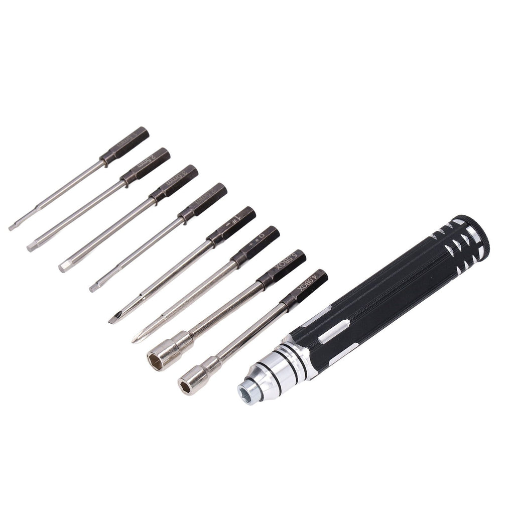 Screwdriver Set High Strength Simple Practical Design 8 in 1 Household Maintenance Tools