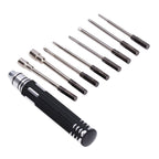 Screwdriver Set High Strength Simple Practical Design 8 in 1 Household Maintenance Tools