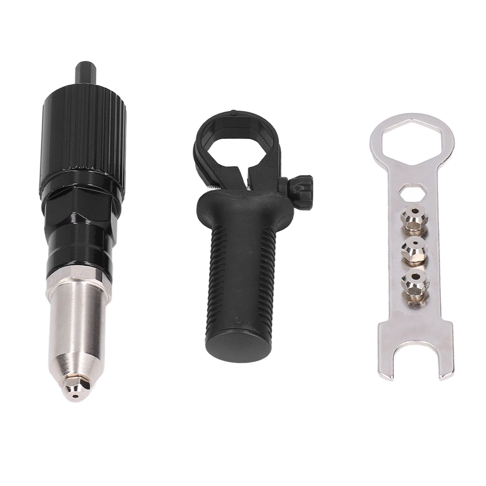 Electric Riveting Gun Adapter Rivet Gun Accessory Electric Drill Rivet Machine Grab Rivet and Nail Gun Head