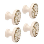 4Set Lion Head Zinc Alloy Cabinet Door Handle Modern Antique Cartoon Solid Drawer Pull Circular Single Hole Buckle Hand399 Lion Head Ivory