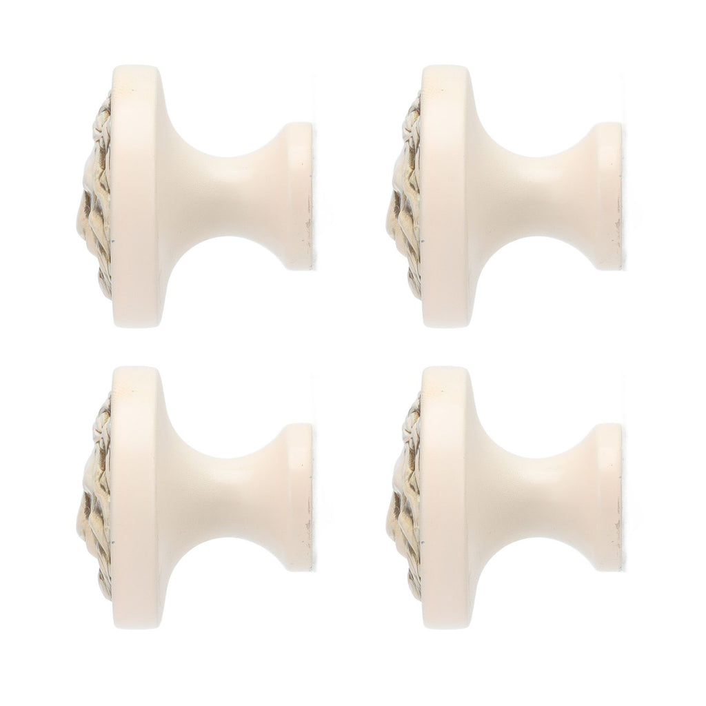 4Set Lion Head Zinc Alloy Cabinet Door Handle Modern Antique Cartoon Solid Drawer Pull Circular Single Hole Buckle Hand399 Lion Head Ivory