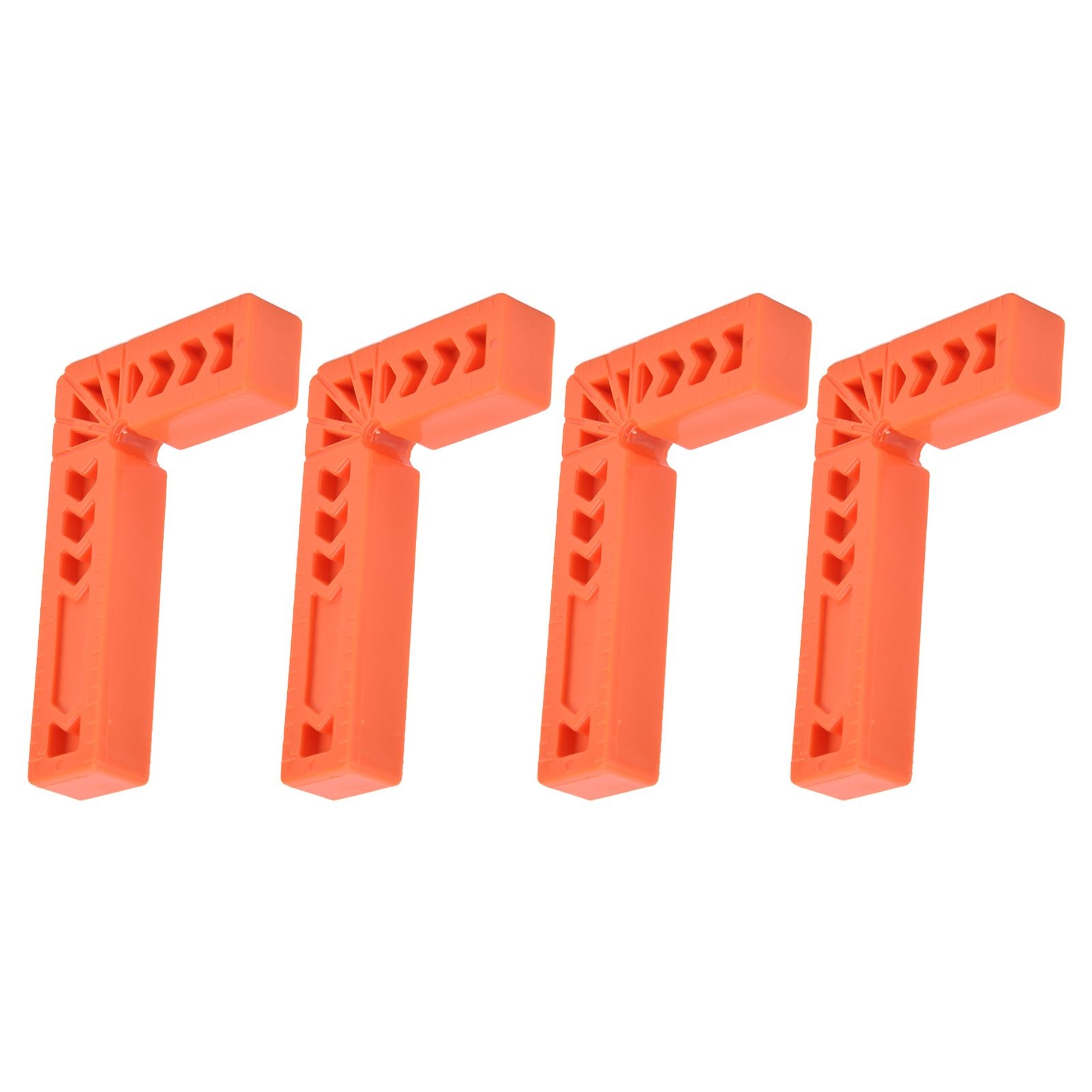 4Pcs L Type Plastic Squares Multi Purpose Strong Practicability Easy to Use Plastic Right Angle Positioner for Drawers4 Inches 100mm