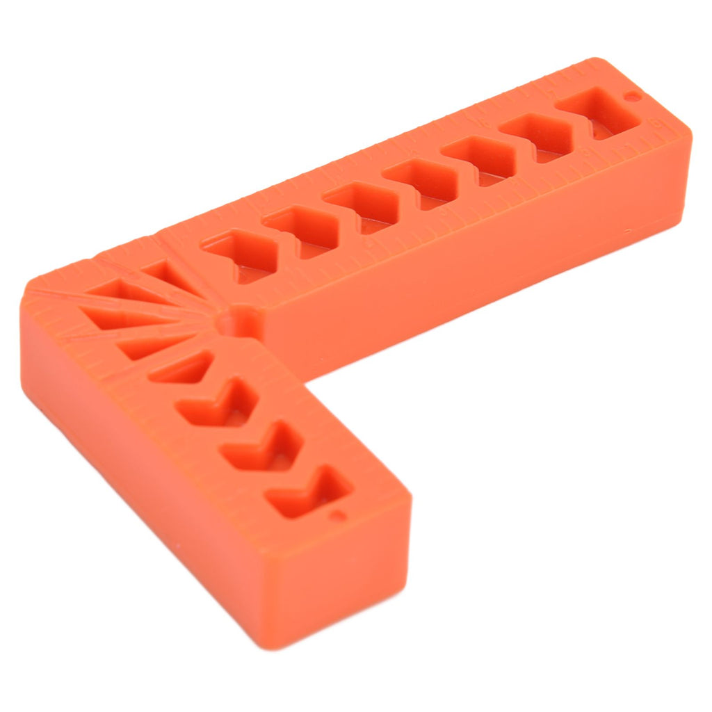 4Pcs L Type Plastic Squares Multi Purpose Strong Practicability Easy to Use Plastic Right Angle Positioner for Drawers4 Inches 100mm