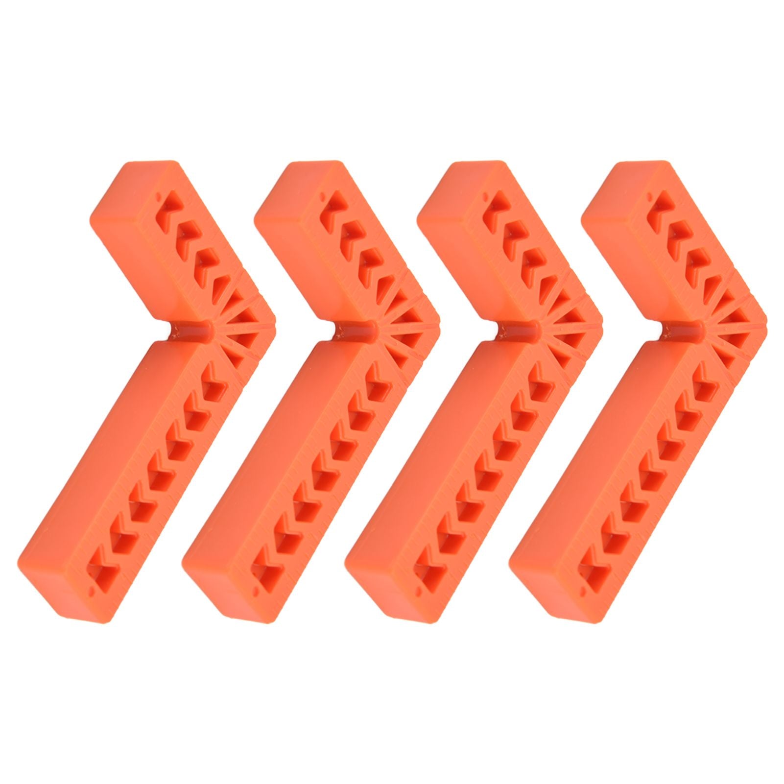 4Pcs L Type Plastic Squares Multi Purpose Strong Practicability Easy to Use Plastic Right Angle Positioner for Drawers6 Inches 150mm
