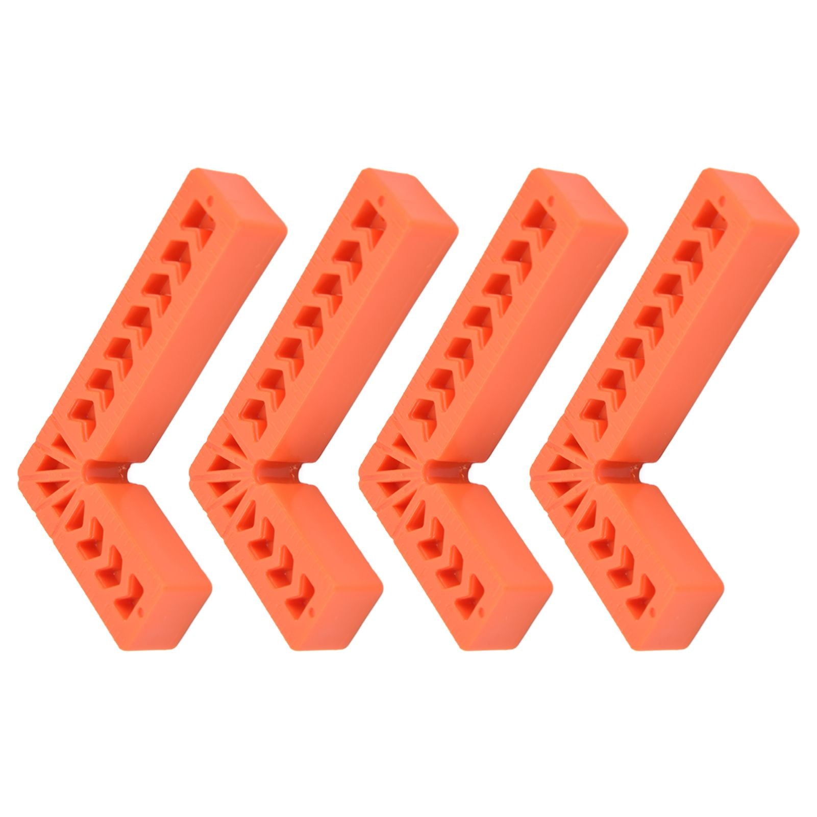 4Pcs L Type Plastic Squares Multi Purpose Strong Practicability Easy to Use Plastic Right Angle Positioner for Drawers6 Inches 150mm