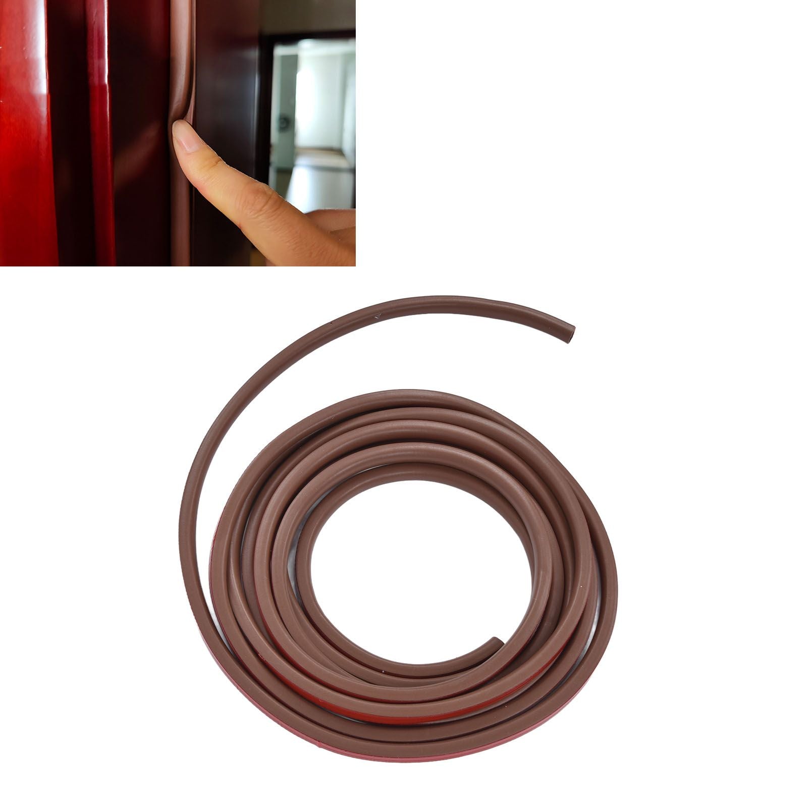 14mmx12mm Weather Stripping Door Sealing Strip Dustproof Sound Insulation Strips for Door and Window